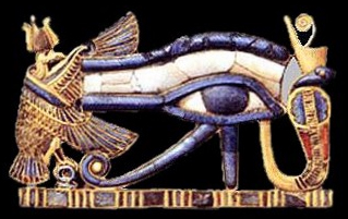 The Eye of Horus from Tutankhamen's Tomb, 18th Dynasty