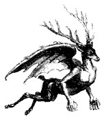 Image of Furfur from Collin de Plancy's Dictionnaire Infernal 